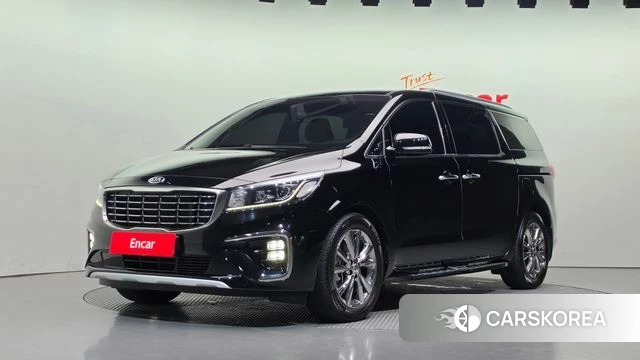 Kia The New Carnival 2019 Черный из Кореи