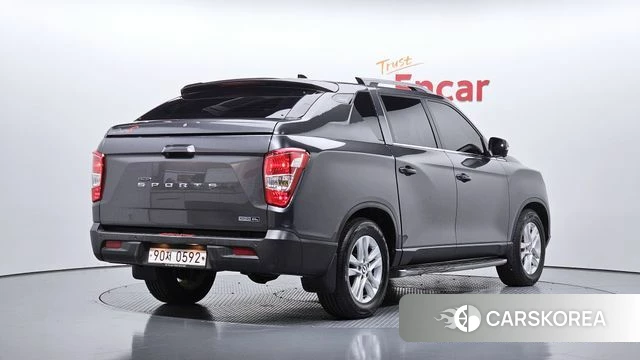 Ssangyong Rexton Sports 2018 Серый из Кореи
