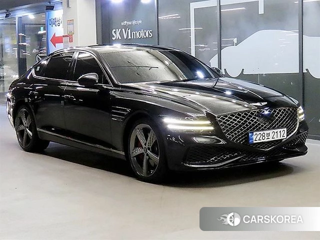 Genesis G80 (RG3) 2023 Черный из Кореи