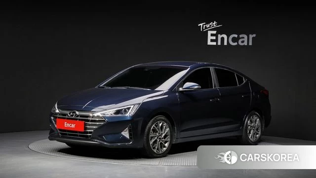 Hyundai The New Avante AD 2019 Синий из Кореи