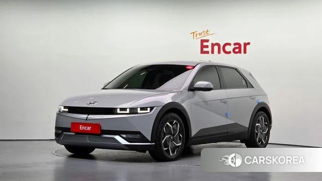 Hyundai Ionic 5 2023 Серебристо-серый из Кореи