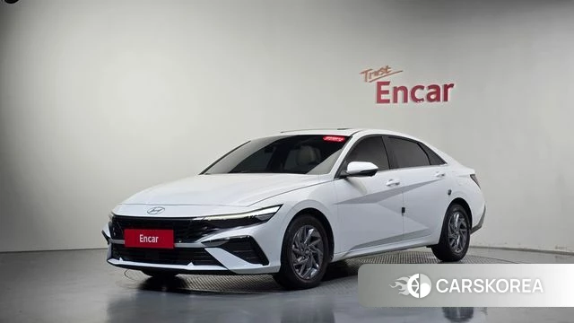 Hyundai The New Avante (CN7) 2023 Белый из Кореи