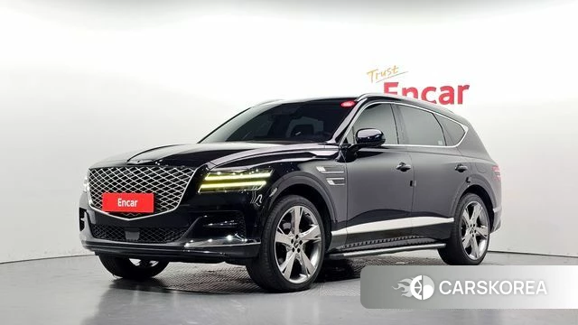 Genesis GV80 2021 Черный из Кореи