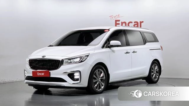 Kia The New Carnival 2018 Белый из Кореи