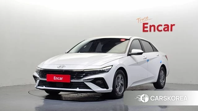 Hyundai The New Avante (CN7) 2023 Белый из Кореи
