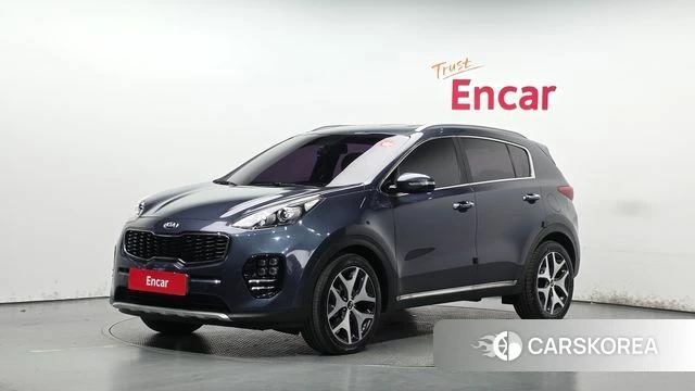 Kia Sportage 4th Generation 2018 Синий из Кореи