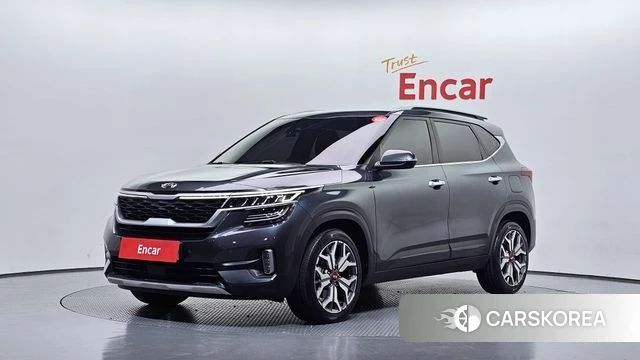 Kia Seltos 2020 Серый из Кореи