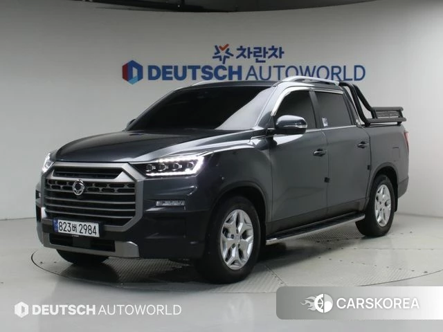 Ssangyong The New Rexton Sport 2024 Серый из Кореи