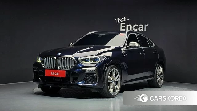 BMW X6 (G06) 2020 Синий из Кореи