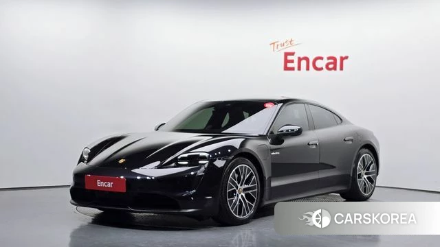 Porsche Taycan 2022 Черный из Кореи