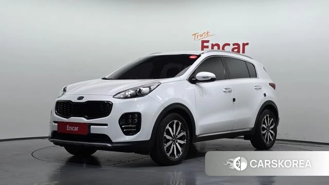 Kia Sportage 4th Generation 2018 Белый из Кореи