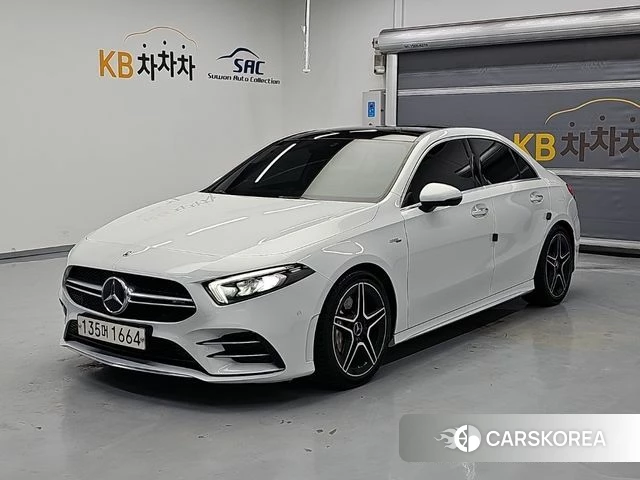 Mercedes-Benz A-Class W177 2021 Белый из Кореи