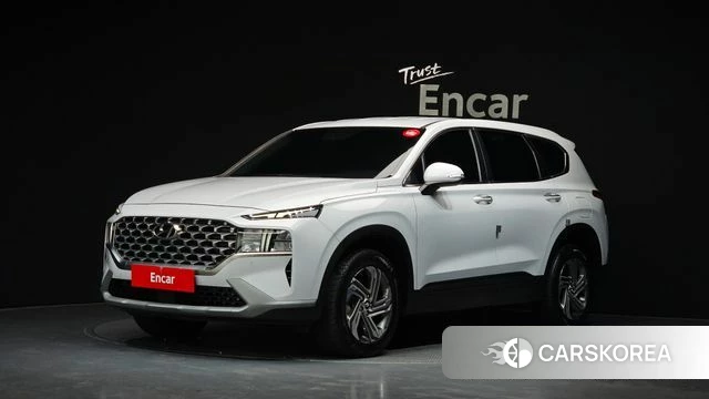 Hyundai The New Santa Fe 2022 Белый из Кореи, фото 2