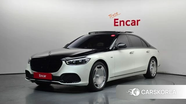 Mercedes-Benz S-Class W223 2023 Белый из Кореи