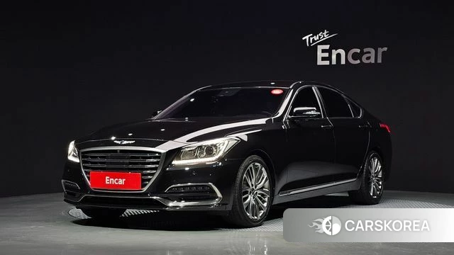 Genesis G80 2018 Черный из Кореи