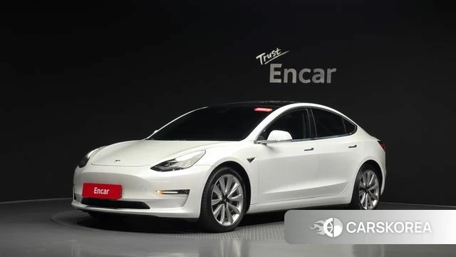 Tesla Model 3 2020 Белый из Кореи
