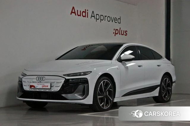 Audi A6 e-Tron 2025 Белый из Кореи
