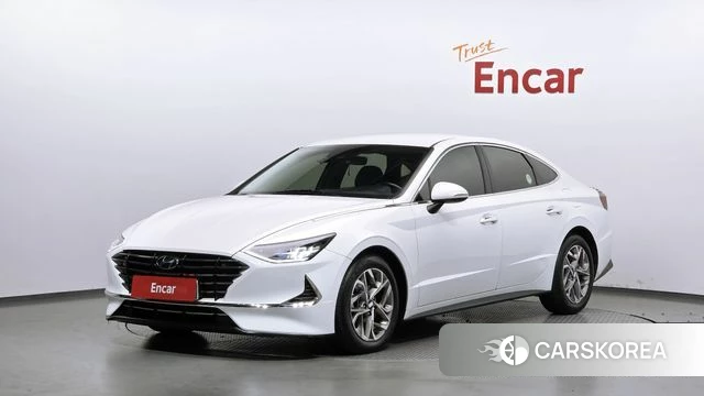Hyundai Sonata (DN8) 2021 Белый из Кореи