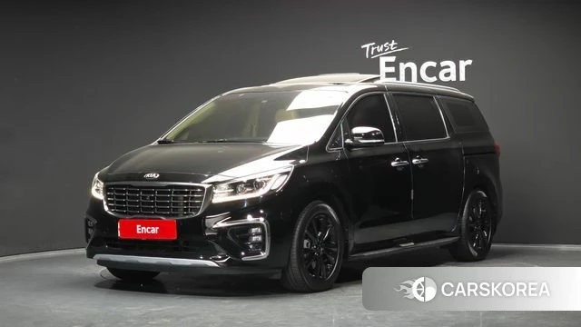 Kia The New Carnival 2019 Черный из Кореи