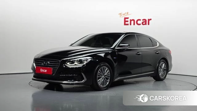 Hyundai Grandeur IG Hybrid 2018 Черный из Кореи