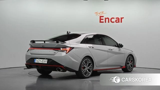Hyundai Avante (CN7) 2022 Серый из Кореи