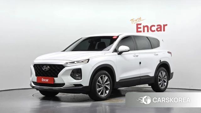 Hyundai Santa Fe TM 2018 Белый из Кореи