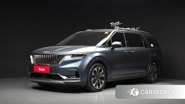 Kia Carnival 4th generation 2023 Серый из Кореи