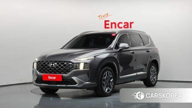Hyundai The New Santa Fe 2022 Серый из Кореи