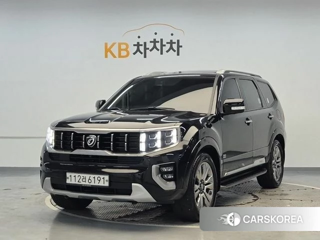 Kia Mohave Master 2019 Черный из Кореи