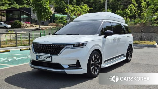 Kia Carnival 4th generation 2021 Белый из Кореи