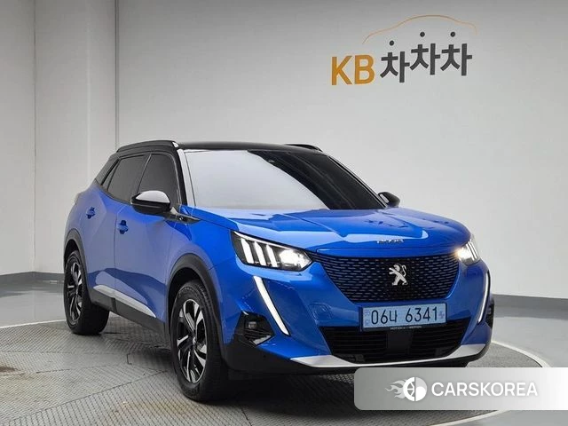 Peugeot e-2008 second generation 2022 Синий из Кореи