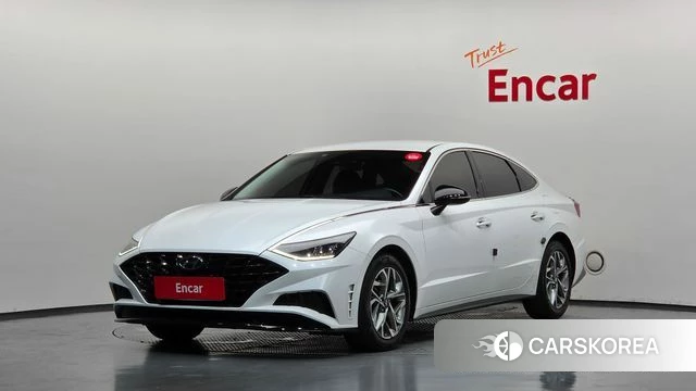 Hyundai Sonata (DN8) 2022 Белый из Кореи