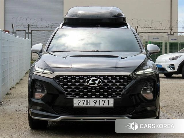 Hyundai Santa Fe TM 2018 Серый из Кореи