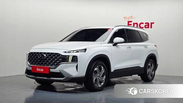 Hyundai The New Santa Fe 2023 Белый из Кореи