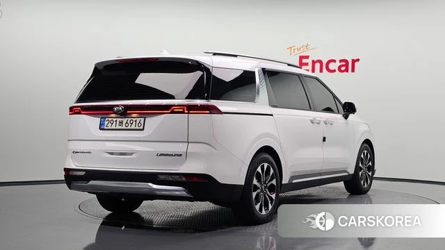 Kia Carnival 4th generation 2021 Белый из Кореи