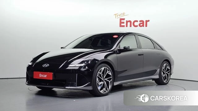 Hyundai Ionic 6 2023 Черный из Кореи