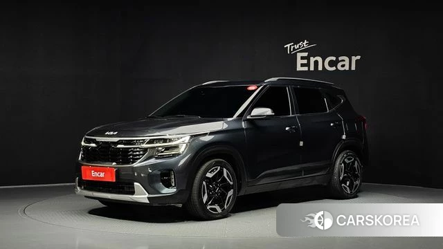 Kia The New Seltos 2023 Серый из Кореи