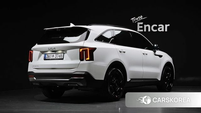 Kia The New Sorento 4th Generation 2023 Белый из Кореи