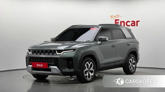 Ssangyong Torres 2024 Зеленый из Кореи