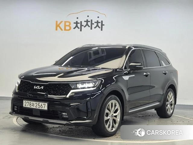 Kia Sorento 4th Generation 2022 Черный из Кореи