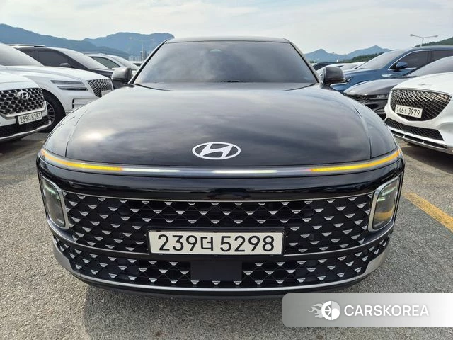 Hyundai Grandeur Hybrid (GN7) 2023 Черный из Кореи