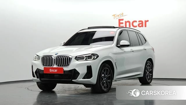 BMW X3 (G01) 2022 Белый из Кореи