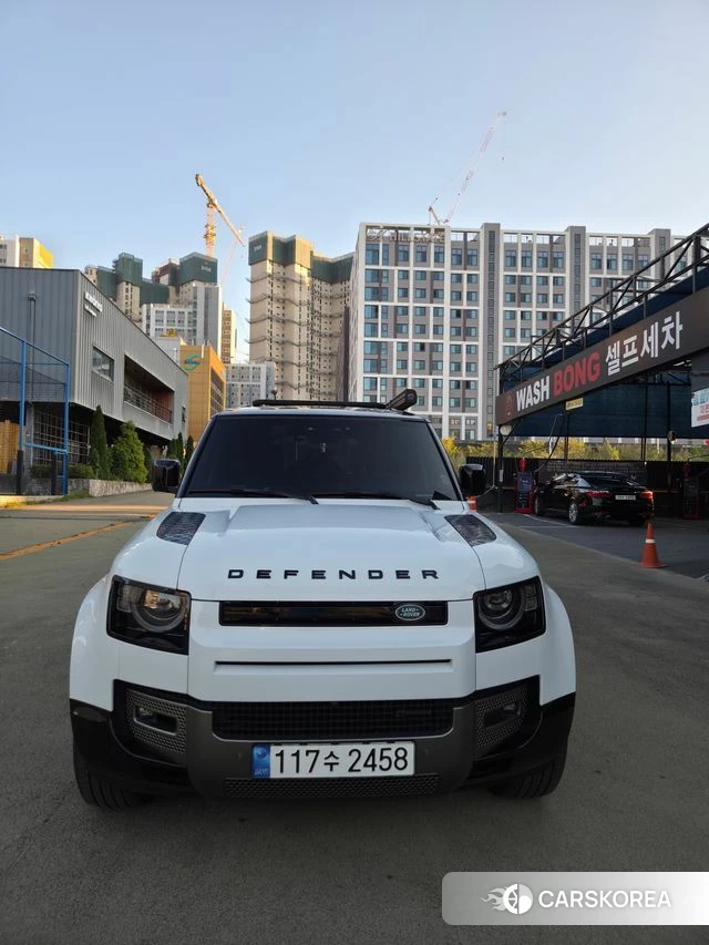 Land Rover Defender (L663) 2022 Белый из Кореи