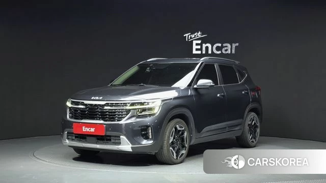 Kia The New Seltos 2023 Серый из Кореи