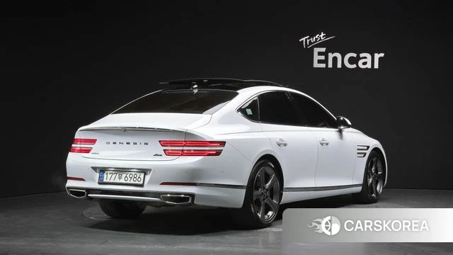 Genesis G80 (RG3) 2021 Белый из Кореи
