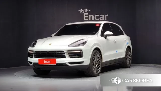 Porsche Cayenne (PO536) 2020 Белый из Кореи