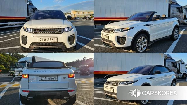 Land Rover Range Rover Evoque 2019 Белый из Кореи