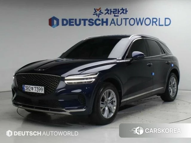 Genesis GV70 2021 Синий из Кореи