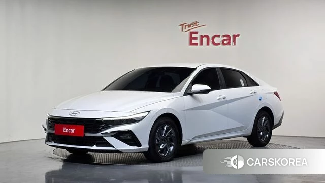Hyundai The New Avante (CN7) 2025 Белый из Кореи
