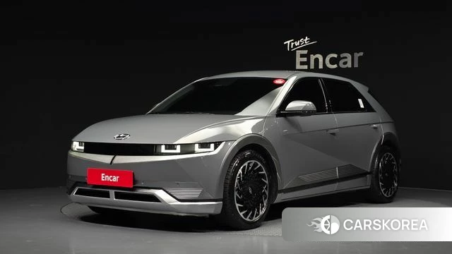 Hyundai Ionic 5 2022 Серебристо-серый из Кореи